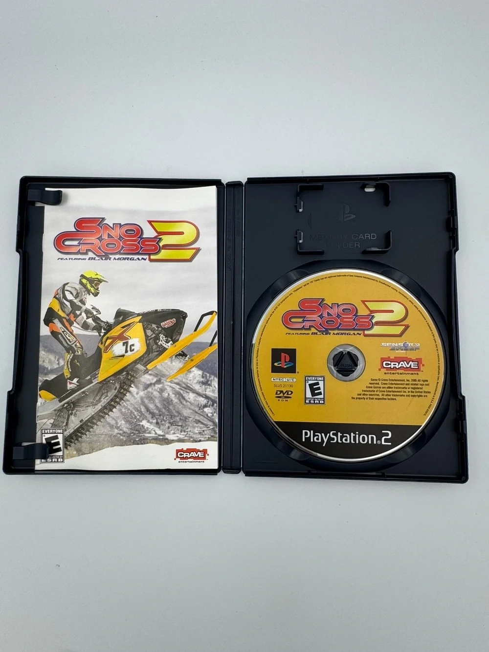 SnoCross 2 Featuring‎ Blair Morgan PS2 Complete CIB Manual Tested